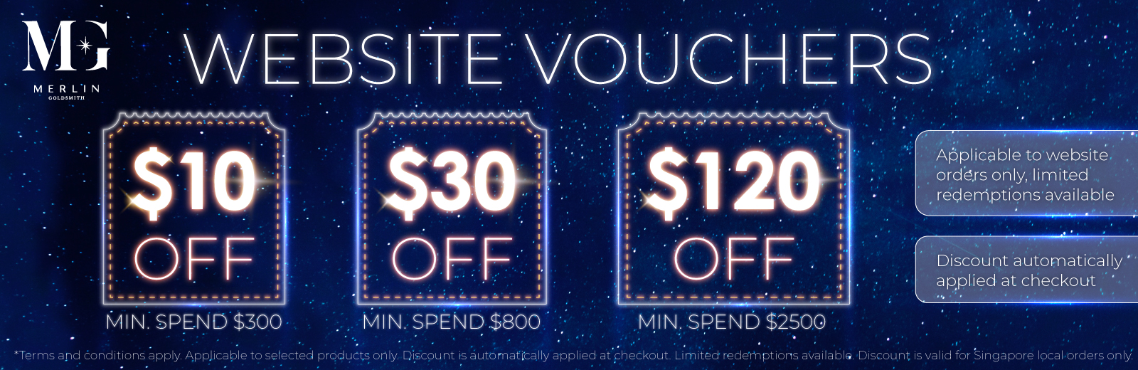 Exclusive Vouchers