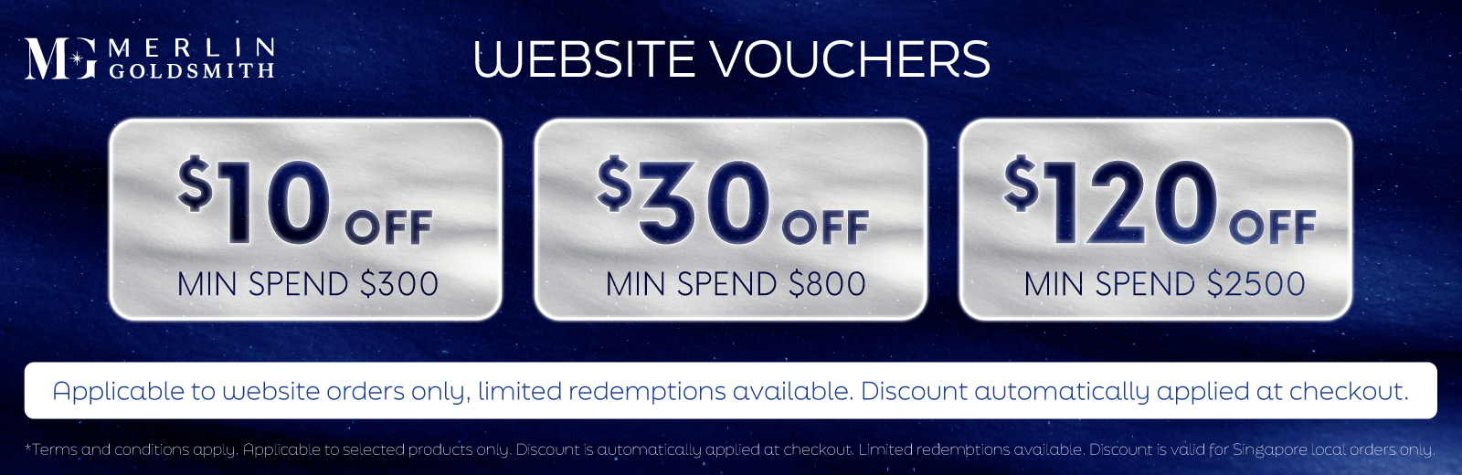 Exclusive Vouchers