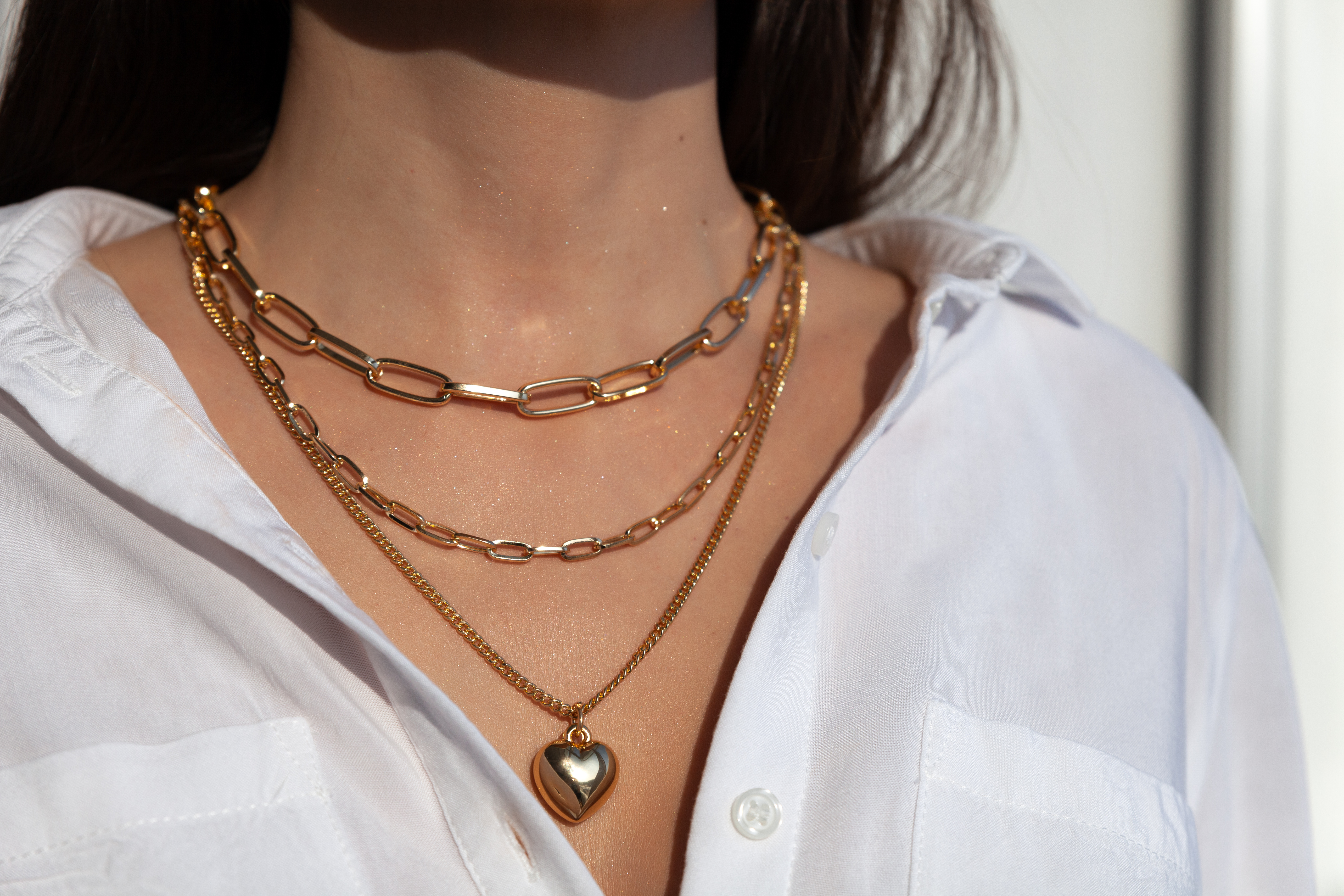 how to layer necklaces
