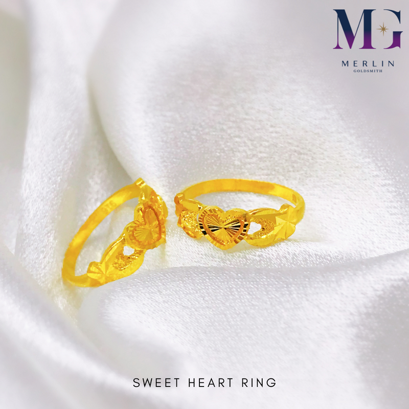 916 Gold Sweetheart Ring