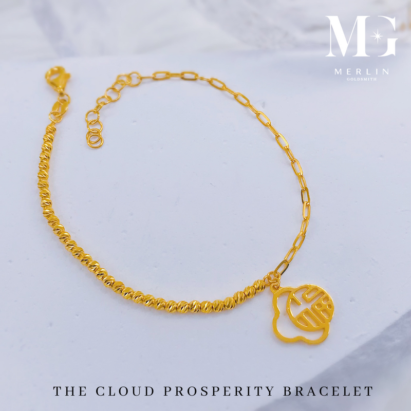 916 Gold The Cloud Prosperity Bracelet
