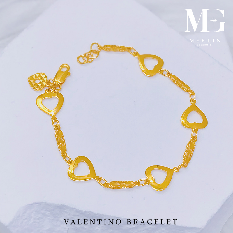 916 Gold Valentino Bracelet