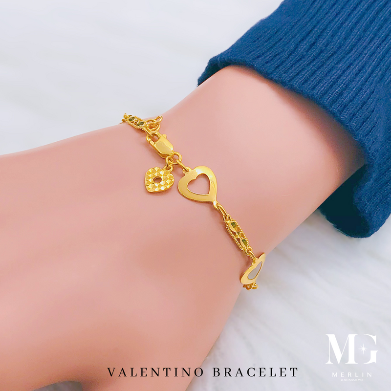 916 Gold Valentino Bracelet