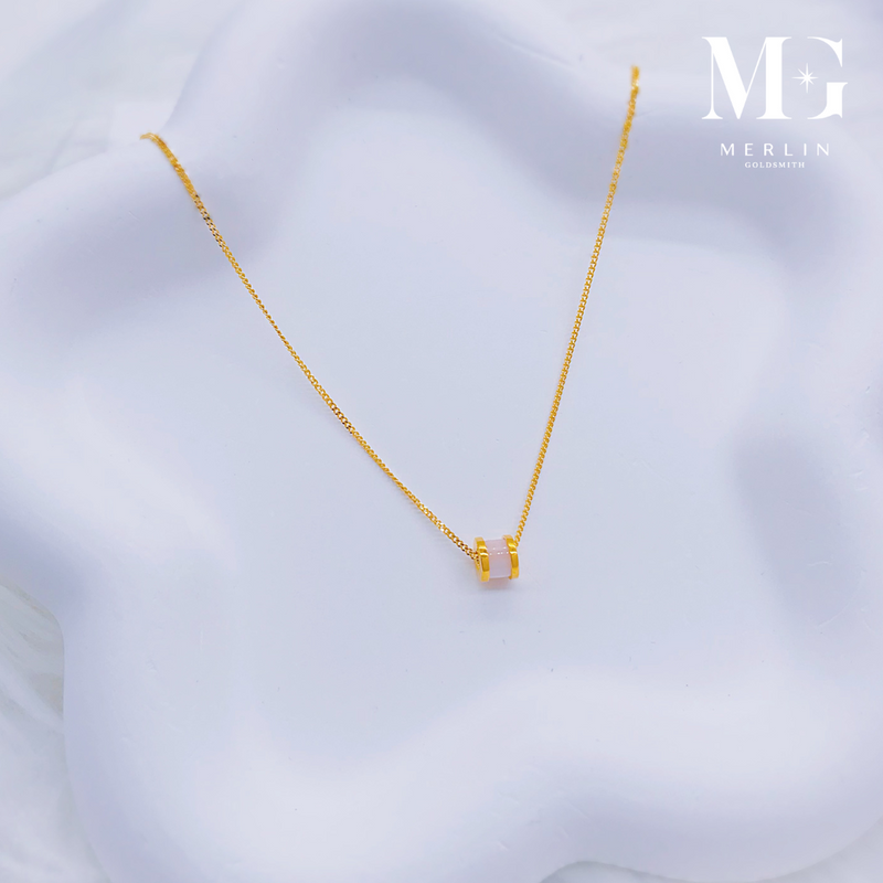 916 Gold Minimalist Candy Necklace