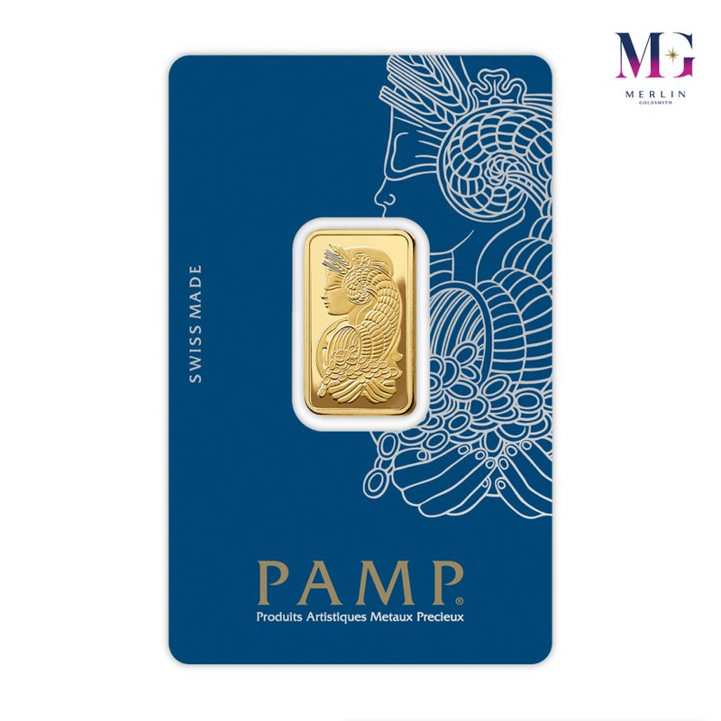 999.9 Pure Investment Gold 10 Gram PAMP Gold Bar