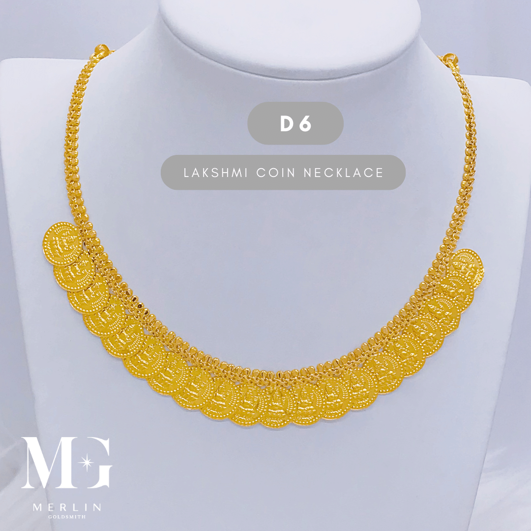 Laxmi coin new arrivals necklace