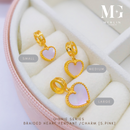 916-22k-Gold-Ginnie-Series-Braided-Heart-Charm-Pendant-Sakura-Pink