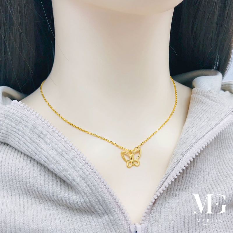 916 Gold Classy Jeulia Necklace