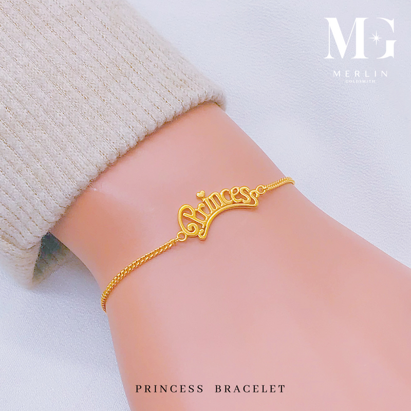 916 Gold Princess Bracelet