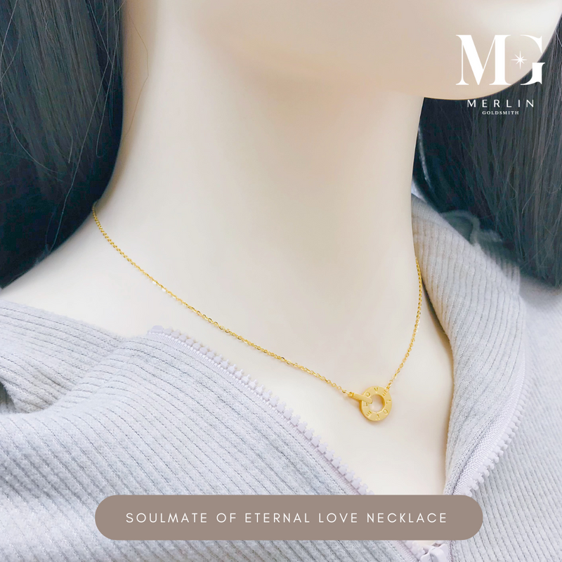 916 Gold Soulmate of Eternal Love Necklace
