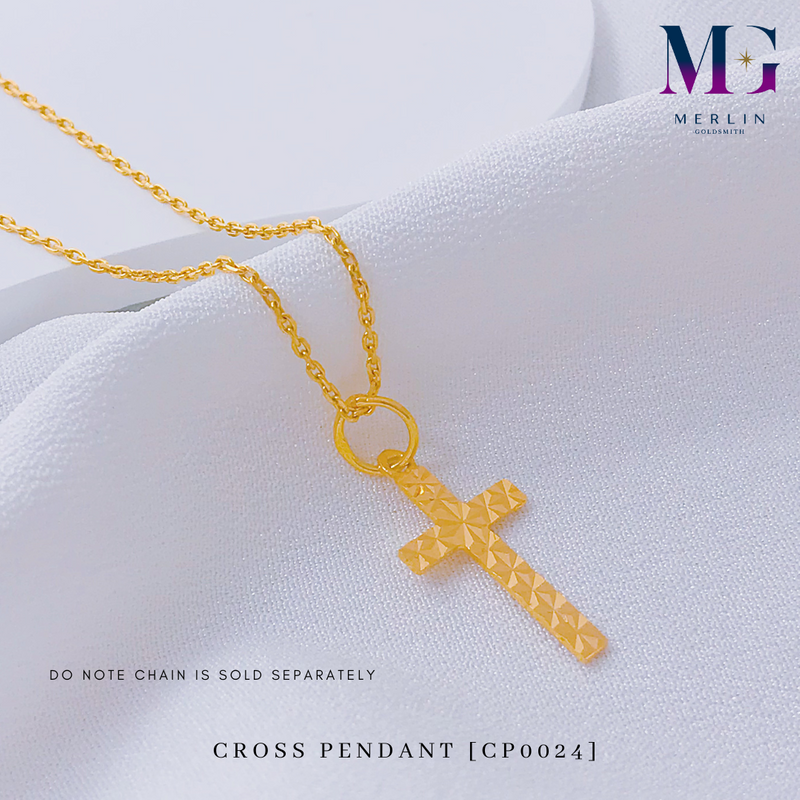 916 Gold Cross Pendant [CP0024]
