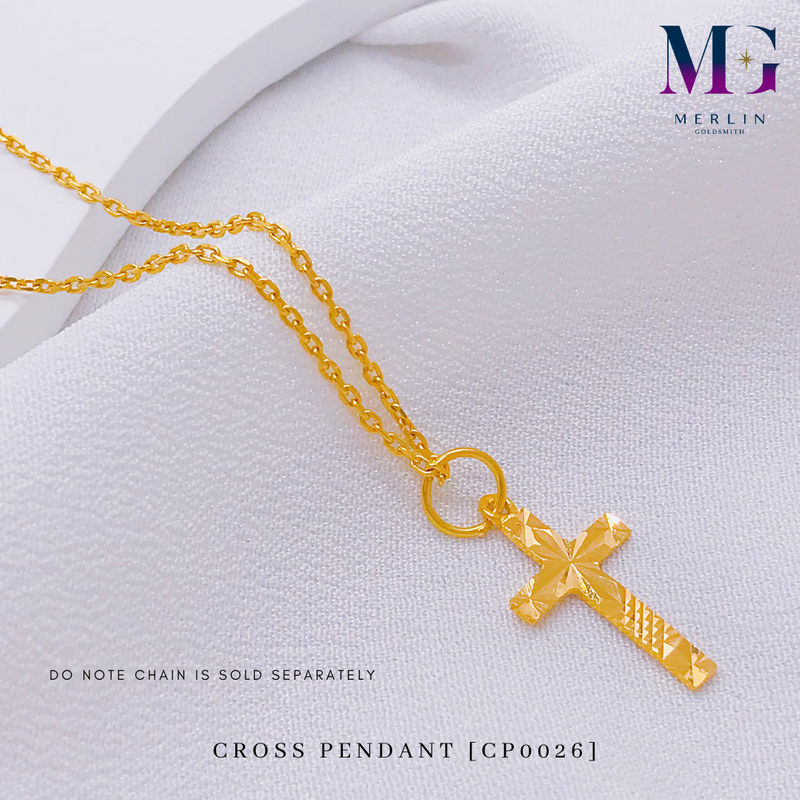 916 Gold Cross Pendant [CP0026]