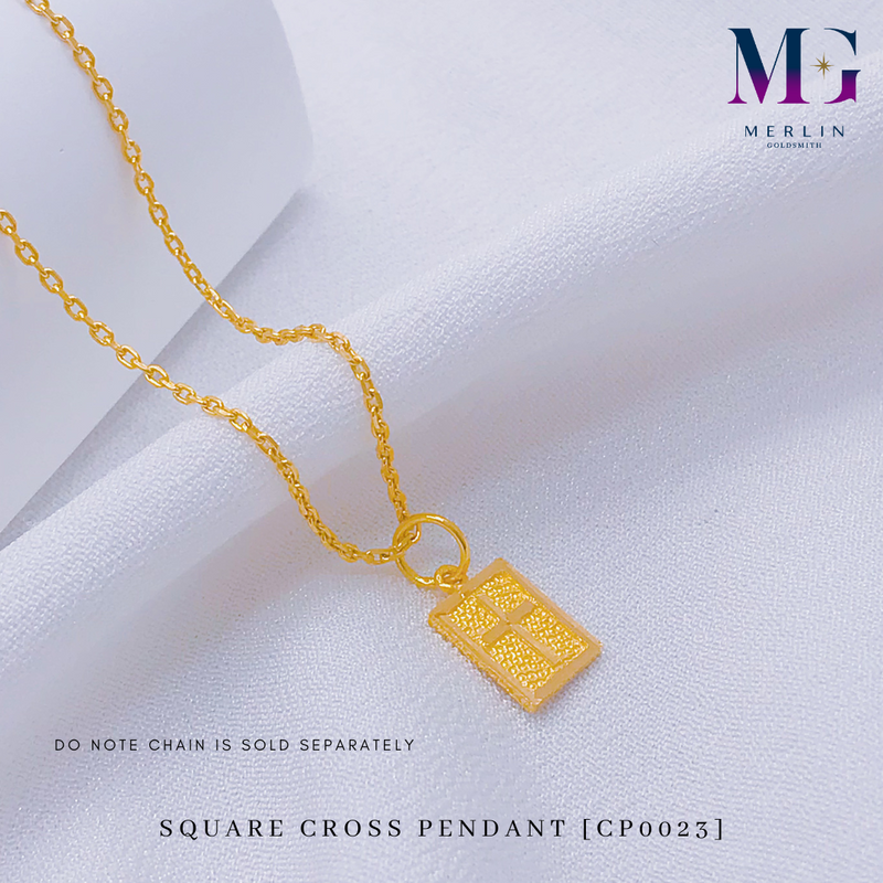 916 Gold Cross Pendant [CP0023]