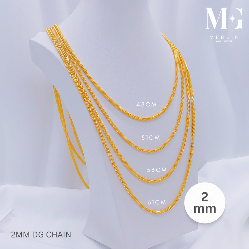 916 Gold (2mm) DG Chain