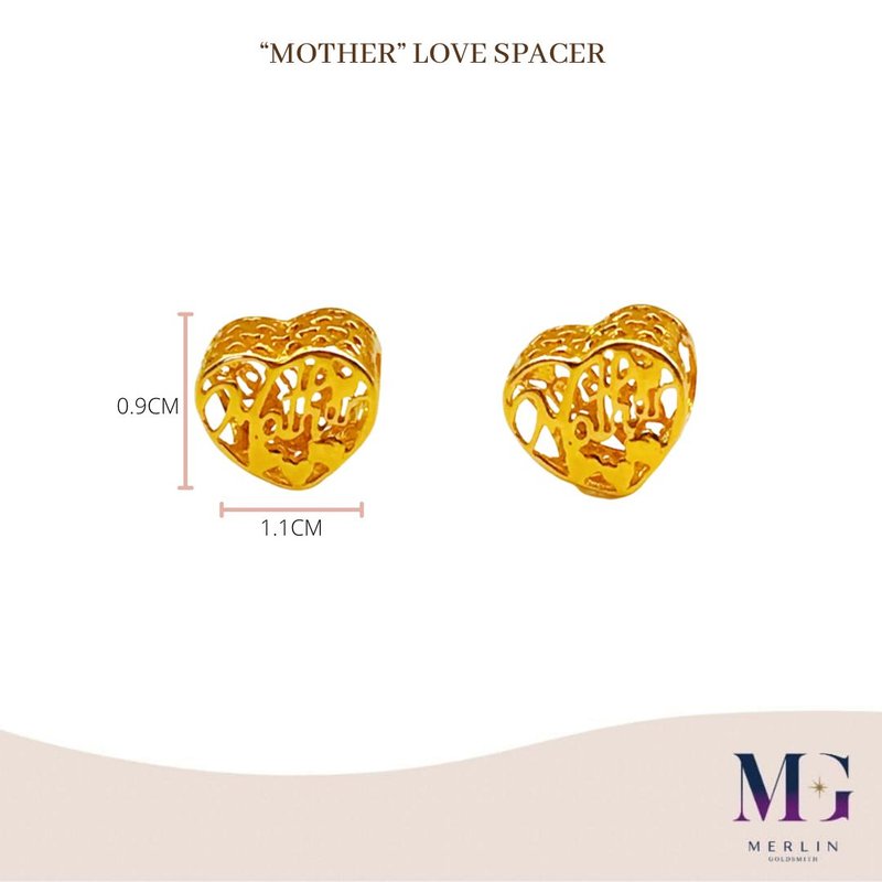 916 Gold “Mother” Love Spacer