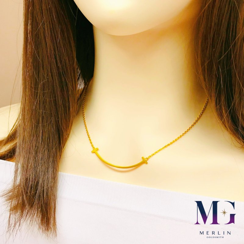 White Smile Necklace,14k Gold Filled,snake Chain,18 Inches,happy Face  Necklace,gift Under 50,modern,90s,layering,jewelry,gift for Girlfriend -  Etsy